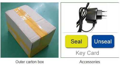 Adjustable Remote Control Padlock , Cargo High Security Padlocks For Containers