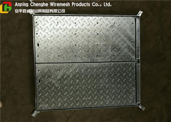 Quality Galvanized Metal Driveway Drainage Grates , Hinge Stainless Steel Grates For Driveways for sale