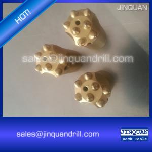 Wholesale 34mm 7 tungsten carbide buttons 12 degree tapered button bits from china suppliers