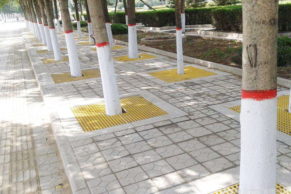 ODM Heavy Duty FRP Molded Grating For Tree Pit park