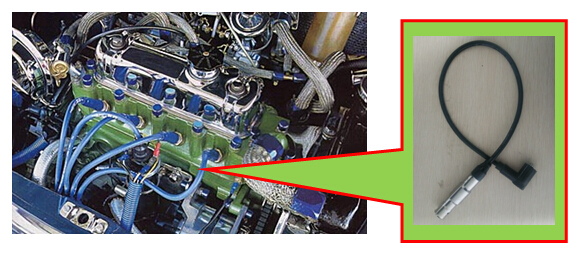 High Performance Spark Plug Wire Set , High Voltage Ignition Cable Set TY0007C04