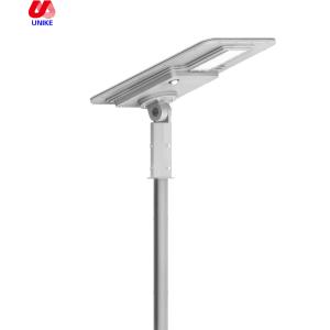 China Unike Led Solar Street Light 20W 40W 60W with light sensor+PIR sensor+timming+dimming IP65 Waterproof LED Outdoor Light on sale