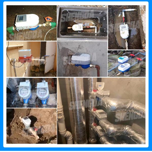 Single Jet Smart Ic Card Pre Paid Water Meter