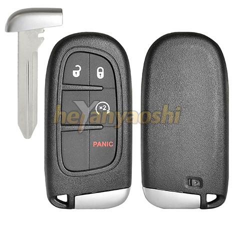 Quality Opel 4Buttons Smart Key Shell with Emergency Key Insert for sale