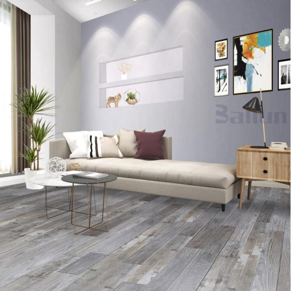 SPC Flooring Simple Color Natural Click PVC Floor Piso Vinlico Simple Installation