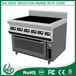 Wholesale Newest design Stainless steel electric range 6 burner from china suppliers