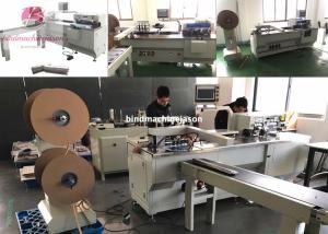 Wholesale Automatic twin ring binding machine with hole punching function PBW580 from china suppliers