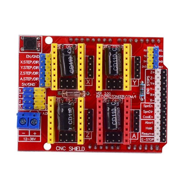 Quality Uno CNC Shield V3 Engraving Machine A4988 Driver Expansion Board for sale