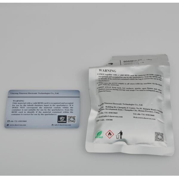 200G/bag 200G HC8200 SHOWVEN Brand Powder satchels for Spark Machines