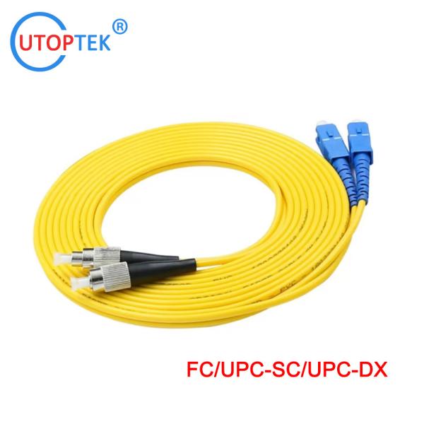 Simplex SC/FC/ST/LC fiber patch cord 0.9/2.0/3.0mm UPC/APC LSZH1m/2m/3m/5m/10m/50m patch cord cable customized