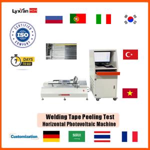 Wholesale Lixian Universal Testing Machine 20-Station Multi-Busbar Horizontal Photovoltaic Welding Tape Peeling Force Testing Machine Equipment from china suppliers