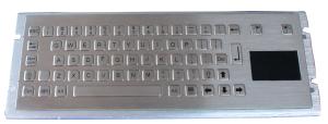 Wholesale Small IP65 dynamic vandal proof Industrial Keyboard With Touchpad , short stroke from china suppliers