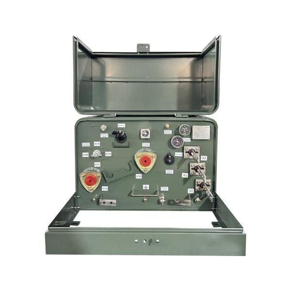Quality 50kva Single Phase Pad Mounted Distribution Transformer Oil Immersed 12.47KV To 120V 304 Stainless Tank for sale
