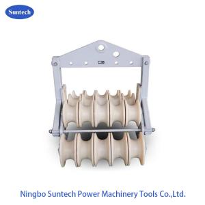 Wholesale 20KN High Strength Transmission Line Conductor Stringing Blocks For Site Works from china suppliers