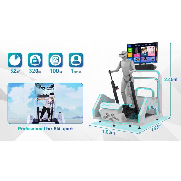 VR Manufacturer Virtual Reality Simulator 9d Skiing Game Machine Vr Attraction Amusement Park