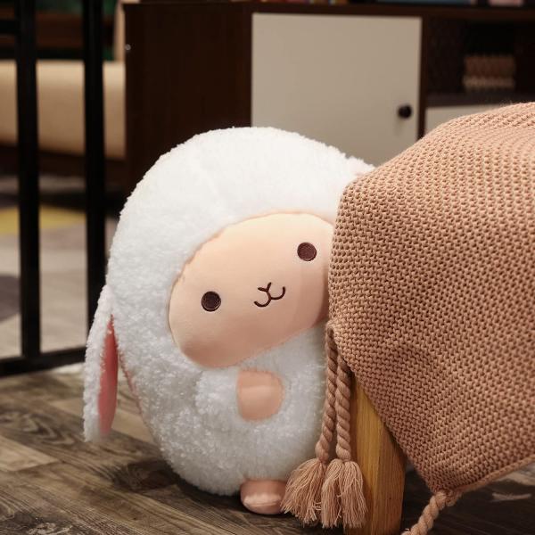 23cm 30cm Eiderdown Cotton Filled Sheep Plush Toys Pillows