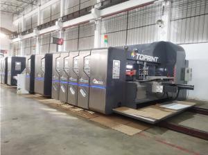 Wholesale Corrugated Carton Making Machine Lead Edge Feeder Four Color Flexographic Printing Machine from china suppliers