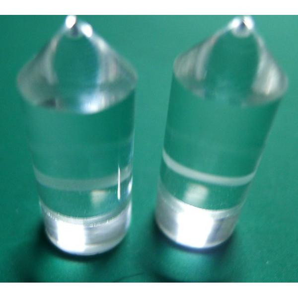 Optical Glass Light Guide Optical Tapered Glass Rods Conical Lens Light Guiding