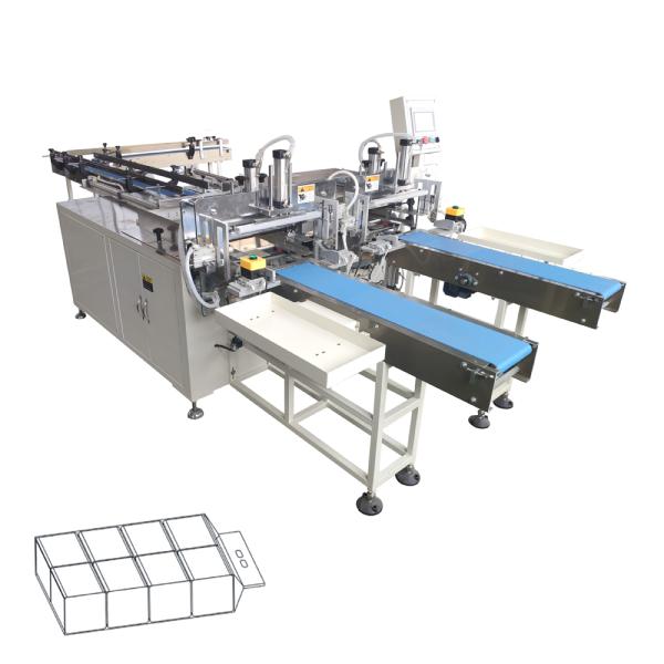 Servo Paper Bundle Packing Machine , Pause Setting Tissue Paper Packing Machine
