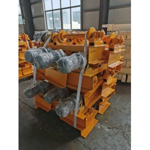 L1415mm rolling guide Automatic Concrete Block Machine