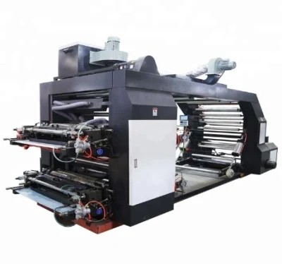 New 4+0/3+1/2+2 Non Woven Fabric Flexo Printing Machinery#90m/Min Paper Flexo Printing Machine 380V 4 Color For Non Wove