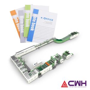 Wholesale Glue Back Binding 60 Sheets Notebook Production Line from china suppliers