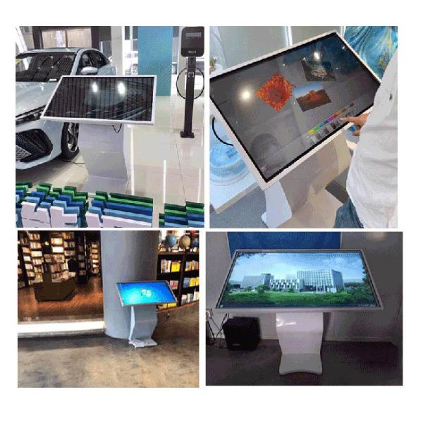 1366x768 Horizontal Touch Screen Kiosk 43in Bill Pay Machine