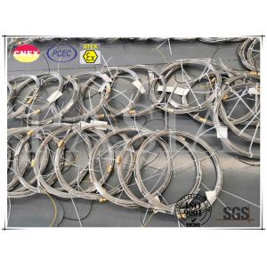 China Armoured 6.8mm Mineral Insulated Electric Heating Cable on sale