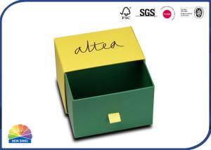 China Tea Coffee Cardboard Drawers Slide Open Boxes With Printing on sale