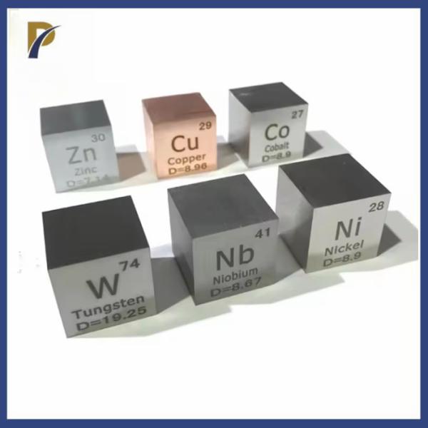 Polished Metal Element Cubes 99.95% Purity For Business Gifts And Teaching Materials