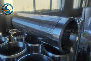 China Polished Wedge Wire Screen Pipe Stainless Steel 316l 321 Surface Profile on sale