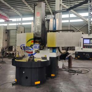 China Vertical Turning Machine Cnc Lathe Big Spindle Bore Cnc Lathe Machine For Metal on sale