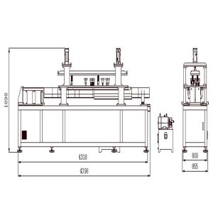 50HZ Auto Bumper Hydraulic Punching Machine 380V Punching Equipment