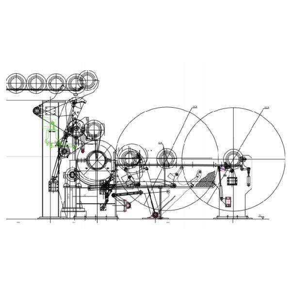 Customed Waterjet Turn up System for Paper Mill