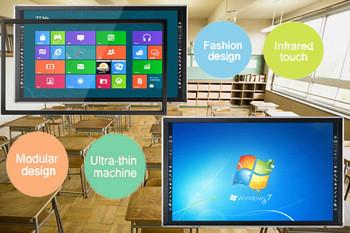 Quality Hight Resolution 84 Inch IR Multi Touch TFT Touch Screen LCD Monitor for Teaching, Present for sale