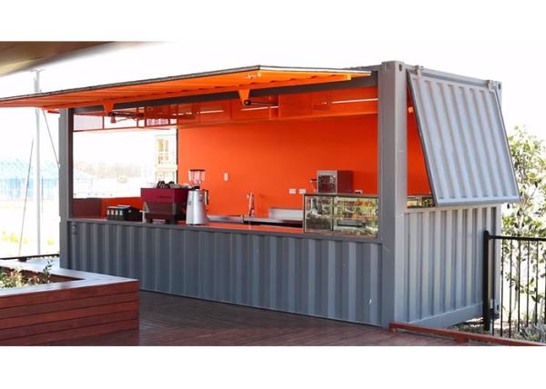 Quality Topshaw Popular Prefab House Modular Container Shops Prefabricated Restaurant Bar for sale