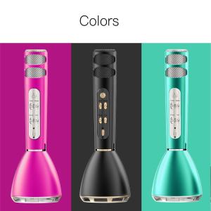 Wholesale 2017 new technology magic karaoke Micgeek M6 custom wireless microphone pk karaoke Microphone speaker bluetooth speakers from china suppliers