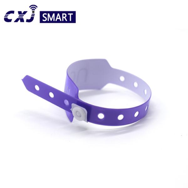 Ultralight Ev1 PVC RFID Wristbands Waterproof RFID Tag Bracelet