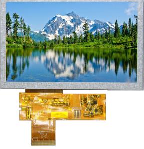 Wholesale 5.0 Inch 800x480 Dots TFT Colour Lcd Display Module With 450 Nits Backlight For Photo Frame from china suppliers