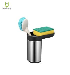 Multifunction Sink Caddy Organizer , Self Draining Kitchen Sink Tidy With Suction