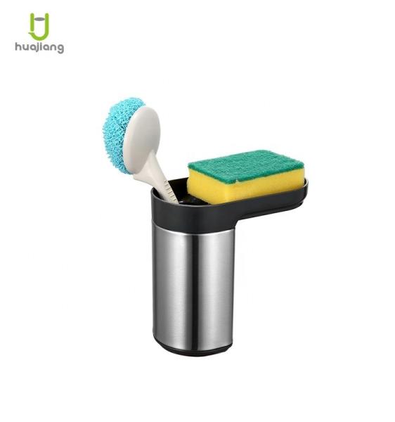 Quality Multifunction Sink Caddy Organizer , Self Draining Kitchen Sink Tidy With Suction for sale