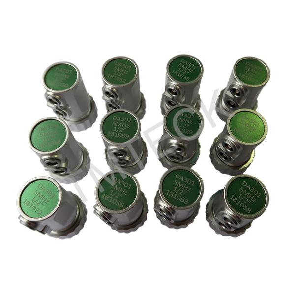 High Power Ultrasound 5 Mhz Transducer Equv Ge Da301 Probe 5mhz 3 4 Inch Straight Beam Probe