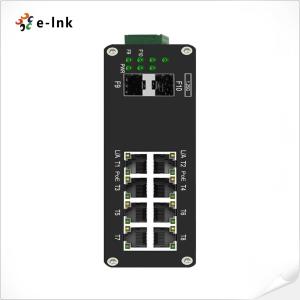 China Managed PoE Switch 8 Port 10/100/1000T 802.3at 30W To 2-Port 1000X SFP Fiber Ethernet Switch on sale