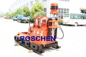 China Zimbabwe Bore Hole Drilling For 200mm To 300mm Holes Portable Hydraulic Water Well Drilling Rig on sale