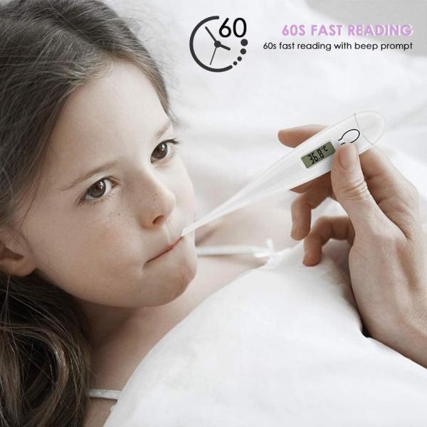 Home Use Electronic Rigid tip medical digital thermometer for fever