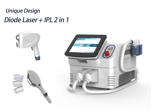 Quality 2 In 1 Multi Functional Ipl Laser Machine Humanized Menu Easy Operation for sale