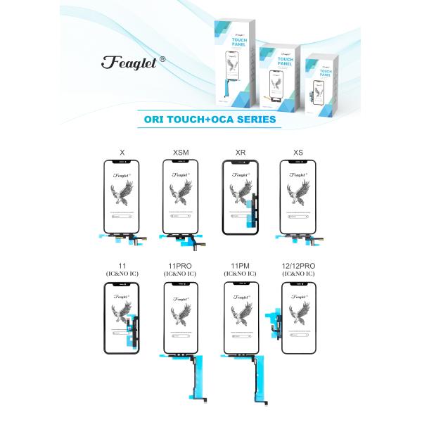 iPhone Touch Panel With OCA For XSM 12 12PRO 11PROMAX IC Grid-Free Original Color Second Replacement Of Glass Cover