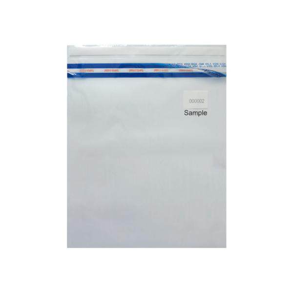 Plastic Tamper Evident Bag Document Bank Deposit Cash Security Bag Custom