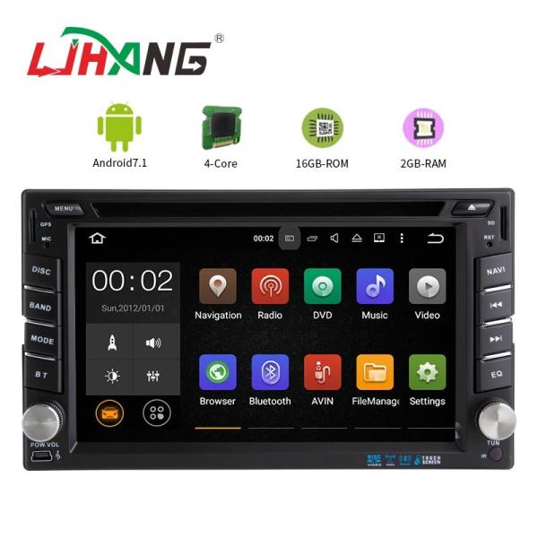 Quality Android 7.1 Universal Car DVD Player GPS Navigation With Canbus SWC USB for sale