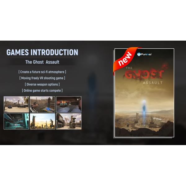 Indoor Sports Game Machine Kat Walker Shooting Simulator VR Treadmill